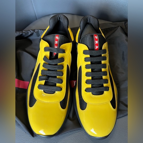 [ Brand New ] ❗️PRADA  America's Cup sneakers size (UK) 9.5 - Picture 1 of 13